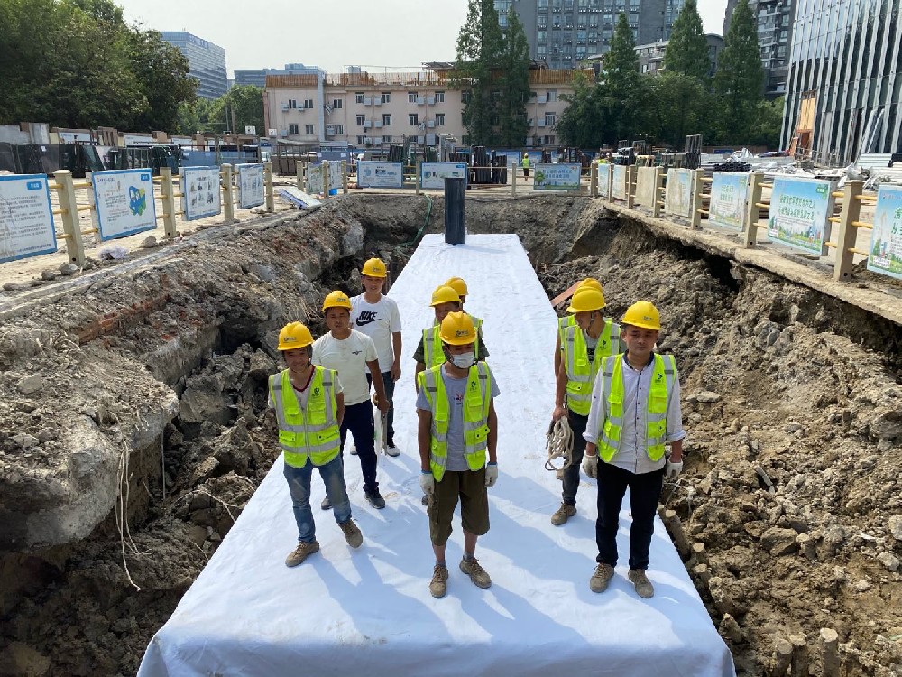 德勵(lì)石順利簽約并施工杭州儲(chǔ)出[2017]12號(hào)地塊旅館兼容公共交通場站用房雨水項(xiàng)目雨水收集系統(tǒng)